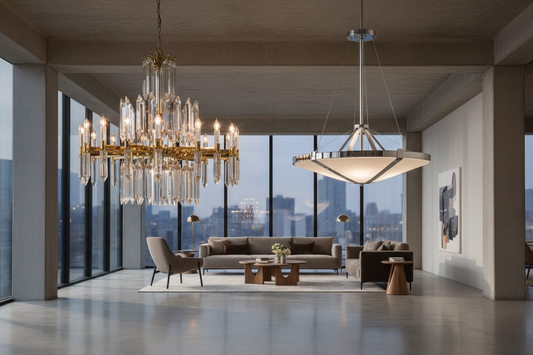 Brass vs Chrome vs Matte Black: Choosing the Right Chandelier Finish