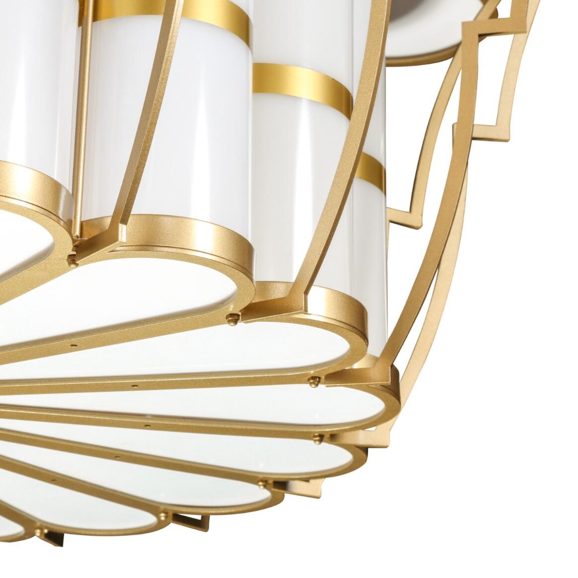 Mullan Lighting Saint-Denis 36-Light Powder-Coated Bronze Large Two-Tier Drum Chandelier
