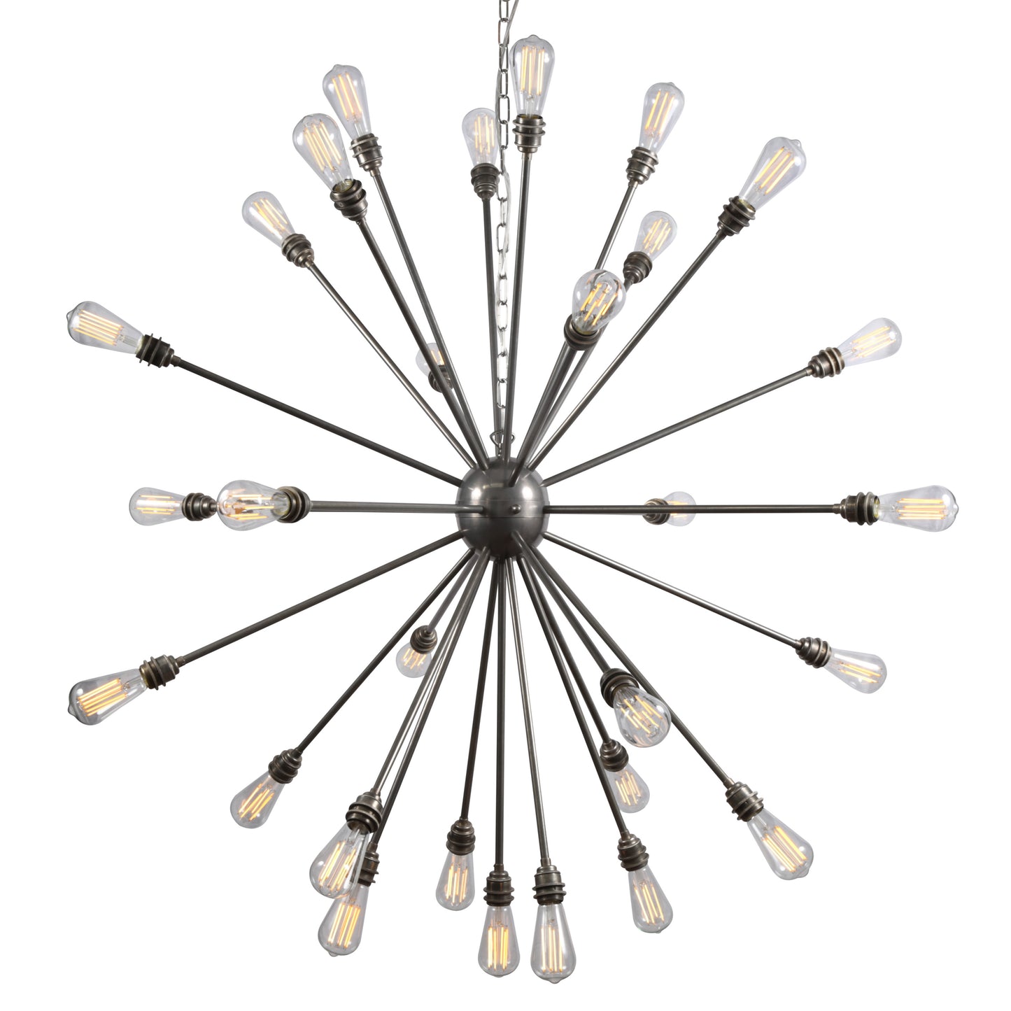 Mullan Lighting Nagano 29-Light Brass Sputnik Chandelier