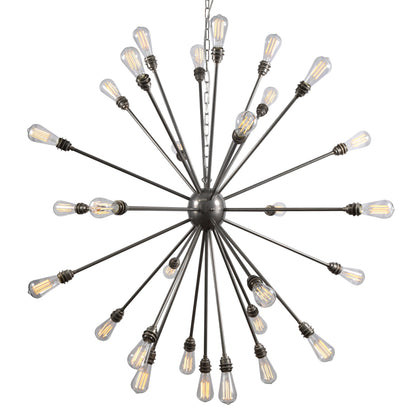 Mullan Lighting Nagano 29-Light Brass Sputnik Chandelier
