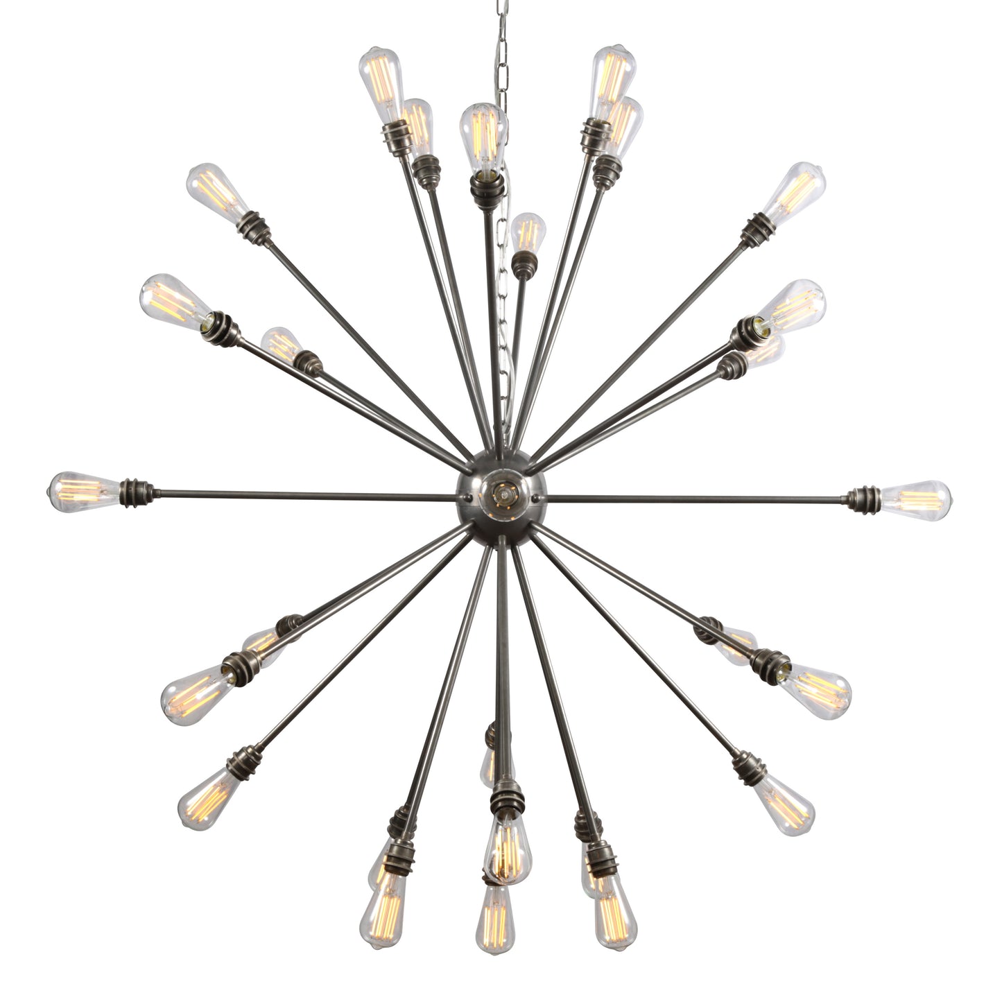 Mullan Lighting Nagano 29-Light Brass Sputnik Chandelier