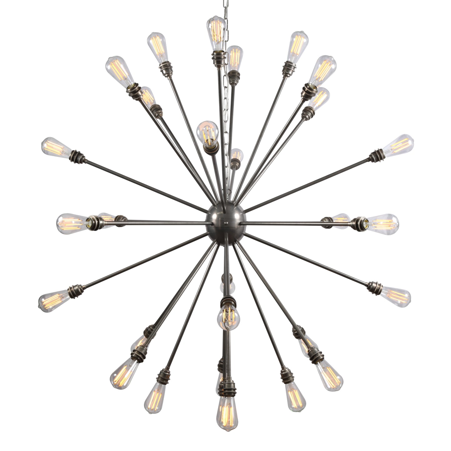 Mullan Lighting Nagano 29-Light Brass Sputnik Chandelier