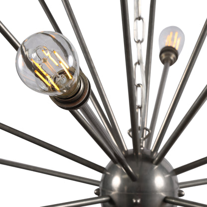 Mullan Lighting Nagano 29-Light Brass Sputnik Chandelier