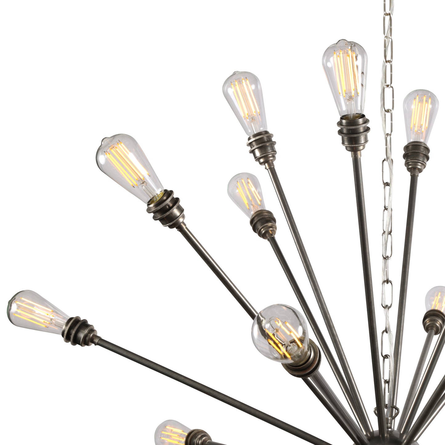 Mullan Lighting Nagano 29-Light Brass Sputnik Chandelier