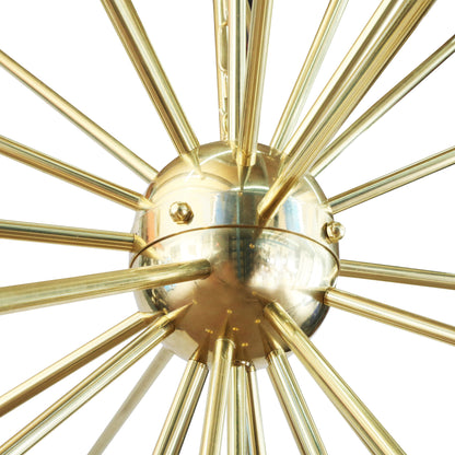 Mullan Lighting Nagano 29-Light Brass Sputnik Chandelier