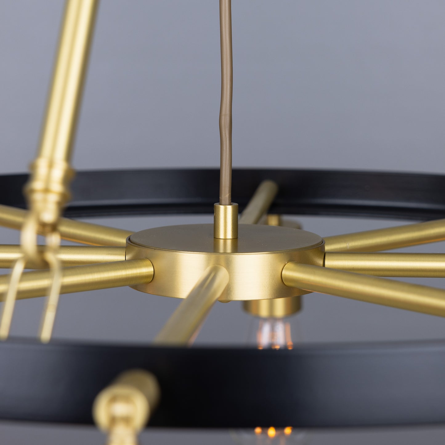 Mullan Lighting Duleek 8-Light Brass Chandelier