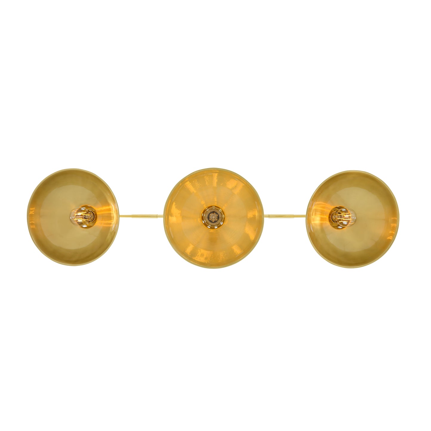 Mullan Lighting Georgia 3-Light Brass Island Chandelier