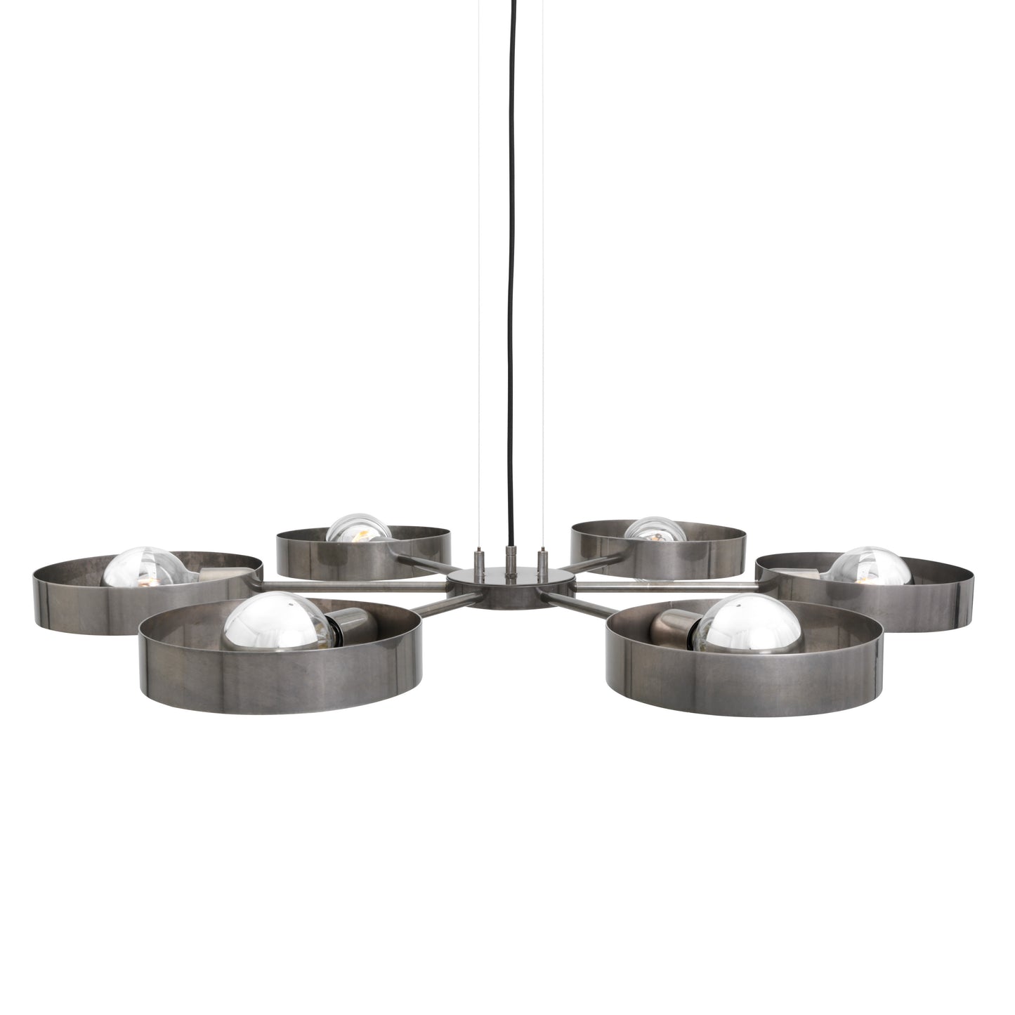 Mullan Lighting Fossa 6-Light Modern Industrial Chandelier