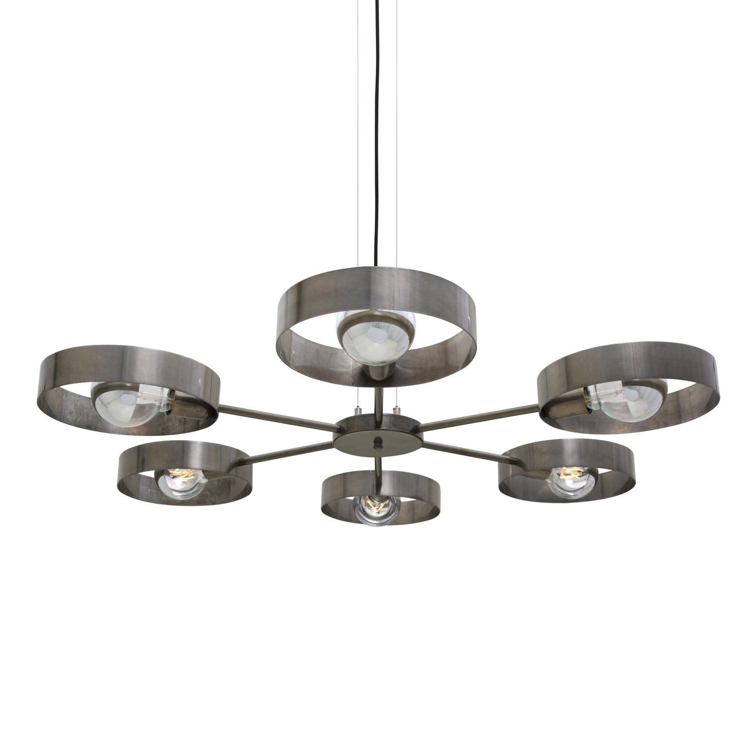 Mullan Lighting Fossa 6-Light Modern Industrial Chandelier
