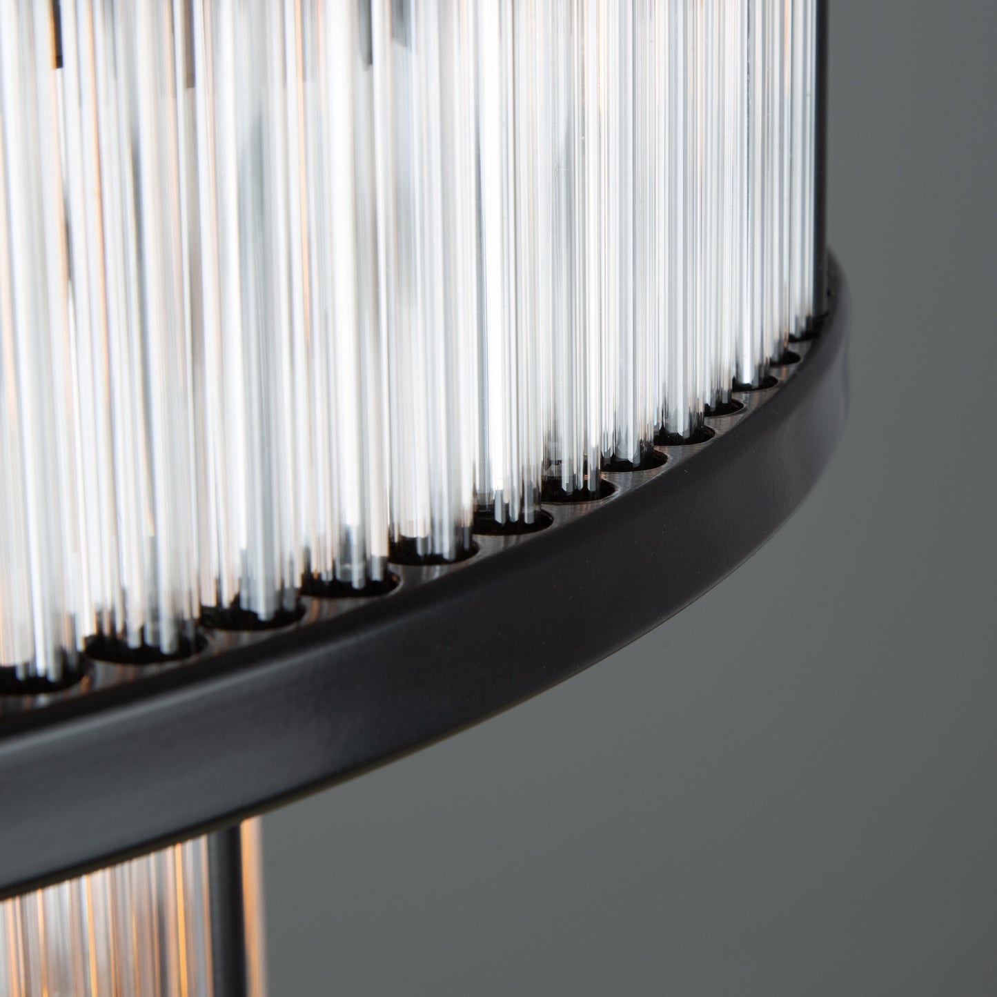 Mullan Lighting Caledon Two-Tier Grand Glass Chandelier