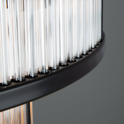 Mullan Lighting Caledon Two-Tier Grand Glass Chandelier