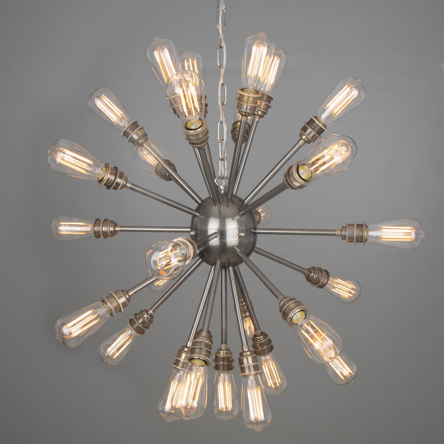 Mullan Lighting Sapporo 29-Light Brass Sputnik Chandelier