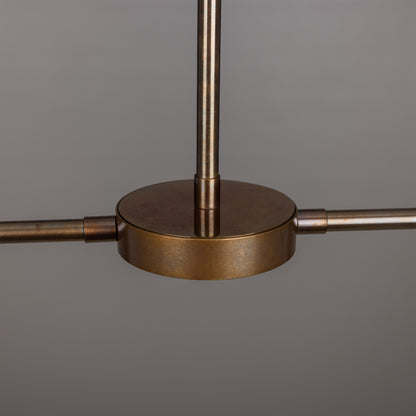 Mullan Lighting Princeton 2-Light Brass Island Chandelier