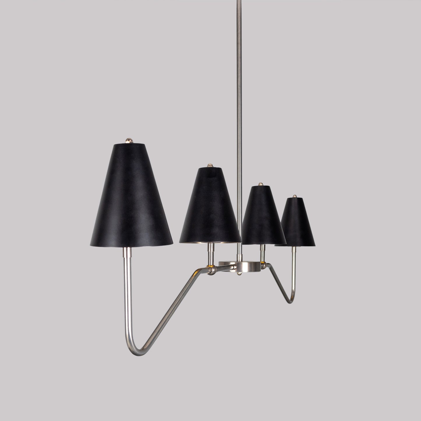 Mullan Lighting Salvador 4-light Island Brass Bar Chandelier