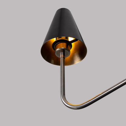 Mullan Lighting Salvador 4-light Island Brass Bar Chandelier