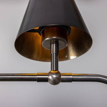 Mullan Lighting Salvador 4-light Island Brass Bar Chandelier