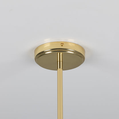 Mullan Lighting Clermont 3-Light Modern Mini Chandelier with Open Glass Globe