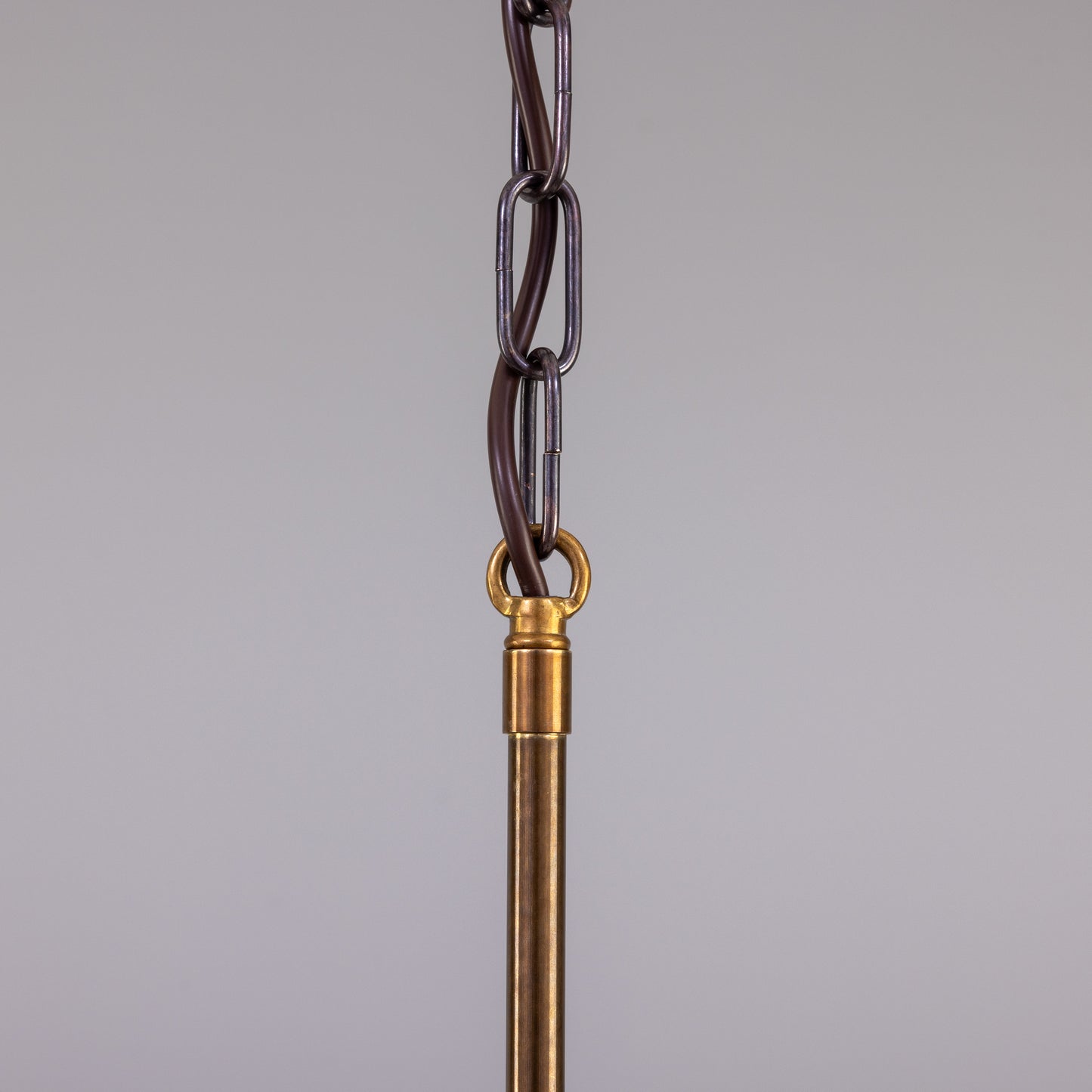 Mullan Lighting Irvine 8-Light Modern Brass Chandelier