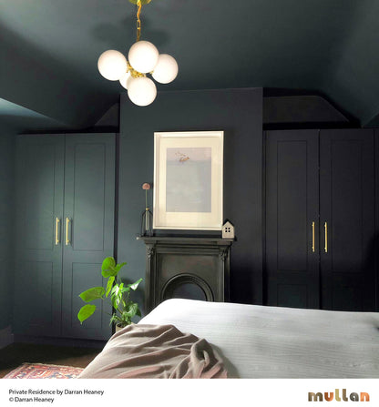 Mullan Lighting Yaoundé 5-Light Brass Globe Chandelier