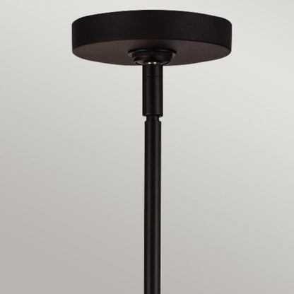 Alora Mood Sylvia 4-Light Matte Black Modern Chandelier