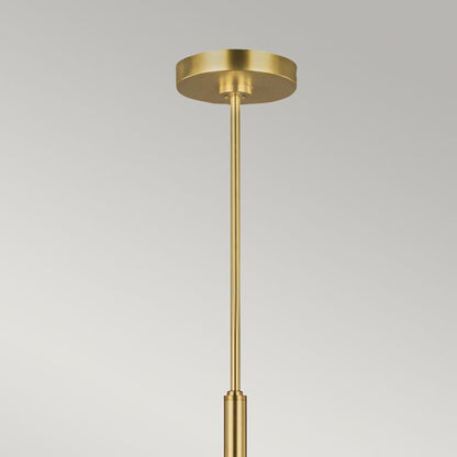 Generation Lighting (Feiss) Brianna 6-Light Burnished Brass Modern Chandelier