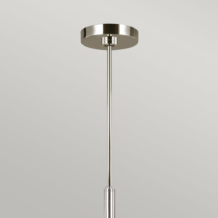 Generation Lighting (Feiss) Brianna 6-Light Polished Nickel Modern Chandelier