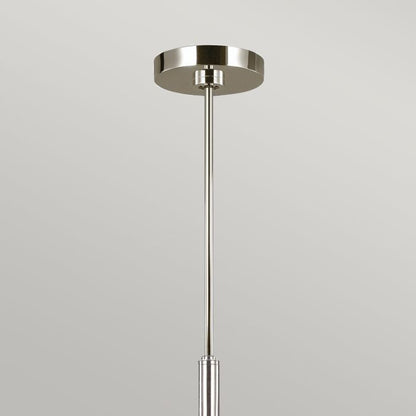 Generation Lighting (Feiss) Brianna 6-Light Polished Nickel Modern Chandelier