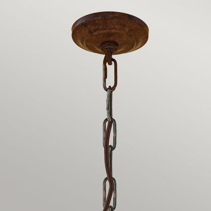 Generation Lighting (Feiss) Chateau 4-Light Mocha Bronze Candle Chandelier