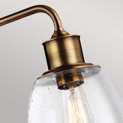 Generation Lighting (Feiss) Hobson 3-Light Aged Brass Island Chandelier