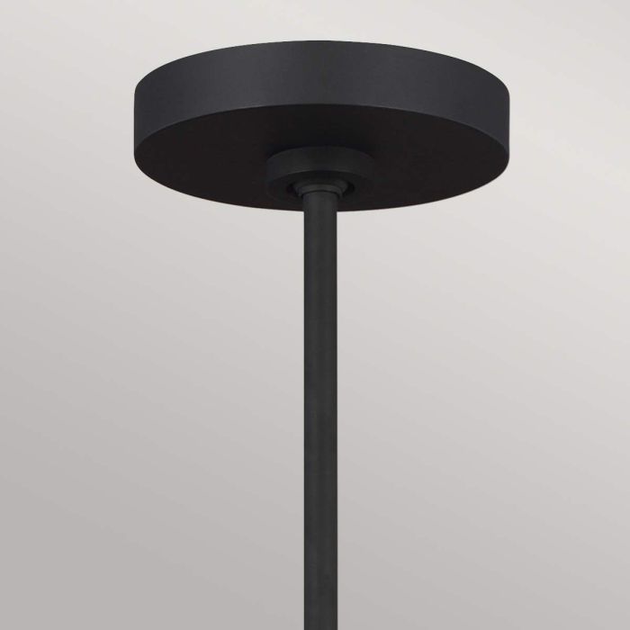 Generation Lighting (Feiss) Jax 10-Light Midnight Black LED Sputnik Chandelier