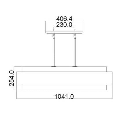 Generation Lighting (Feiss) Kenney 5-Light Sunrise Silver Island Chandelier