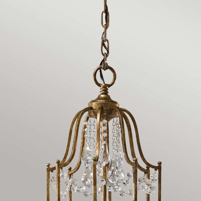 Generation Lighting (Feiss) Valentina 12-Light Multi-Tier Oxidized Bronze Crystal Chandelier