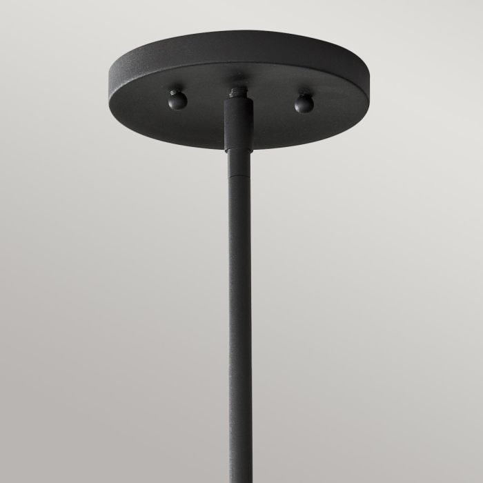 Generation Lighting (Feiss) Woodstock 6-Light Large Textured Black Cage Chandelier