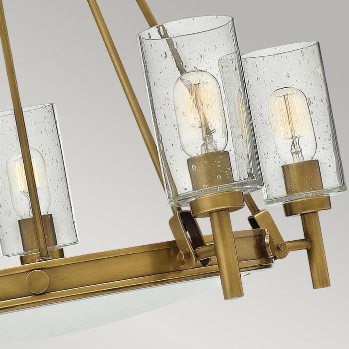 Hinkley Collier 5-Light Heritage Brass Modern Chandelier