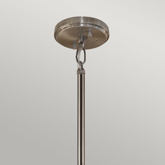 Kichler Aleeka 5-Light Tall Classic Pewter Modern LED Chandelier