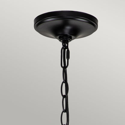 Kichler Capitol Hill 12-Light Black Modern Chandelier