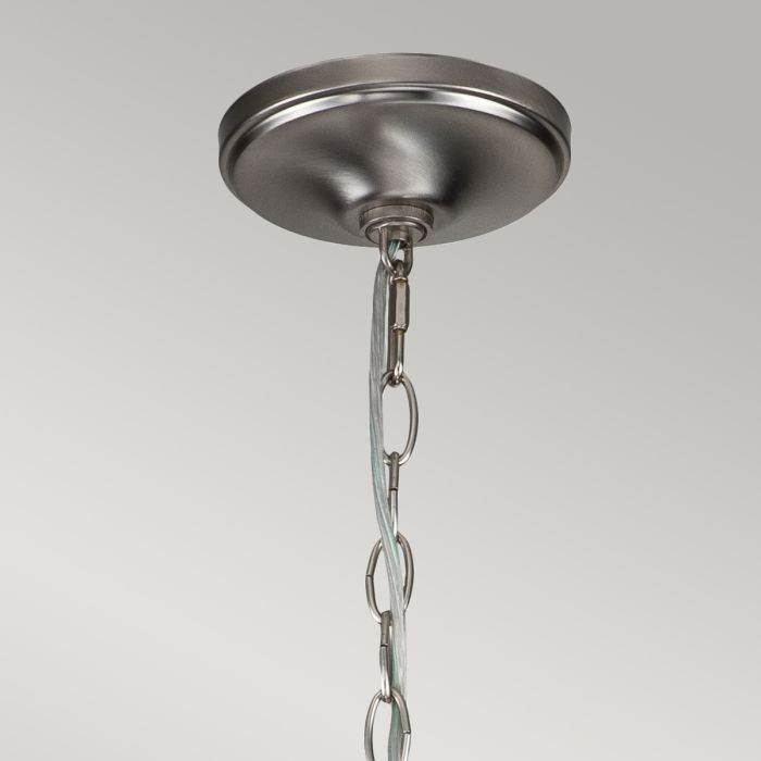 Kichler Capitol Hill 12-Light Brushed Nickel Modern Chandelier