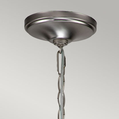 Kichler Capitol Hill 6-Light Brushed Nickel Modern Chandelier