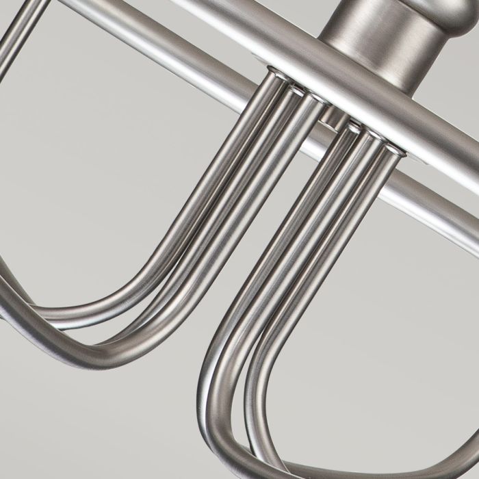 Kichler Capitol Hill 6-Light Brushed Nickel Modern Chandelier