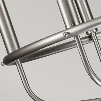 Kichler Capitol Hill 6-Light Brushed Nickel Modern Chandelier