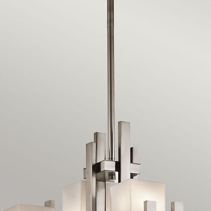 Kichler City Lights 7-Light Classic Pewter LED Modern Chandelier