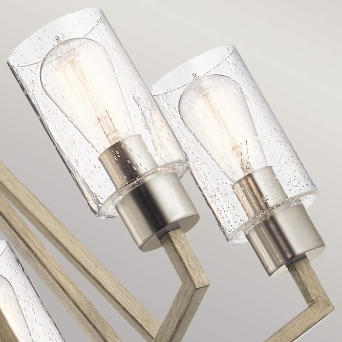 Kichler Deryn 5-Light Distressed Antique Grey Modern Chandelier