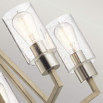 Kichler Deryn 5-Light Distressed Antique Grey Modern Chandelier