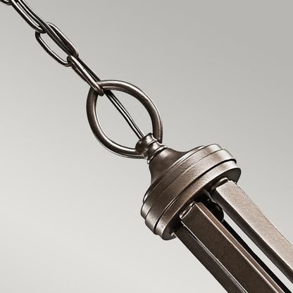 Kichler Lacey 5-Light Mission Bronze Modern Chandelier