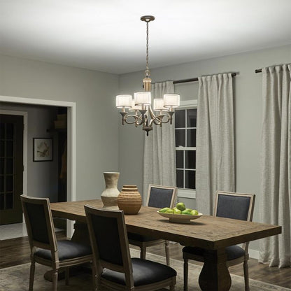 Kichler Lacey 5-Light Mission Bronze Modern Chandelier
