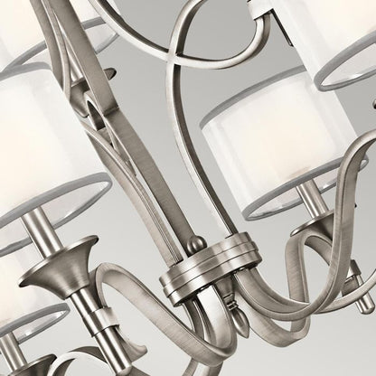 Kichler Lacey 9-Light Antique Pewter Modern Chandelier