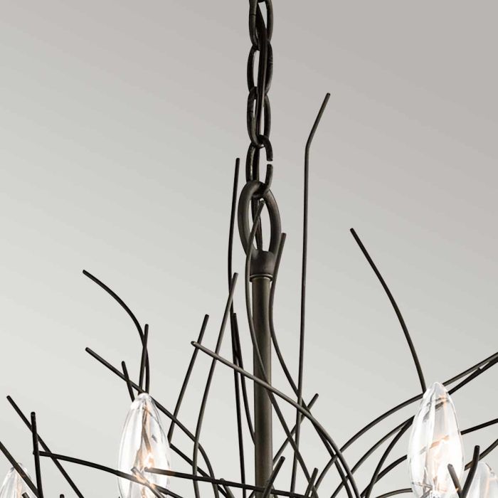 Kichler Organique 5-Light Olde Bronze Modern Chandelier