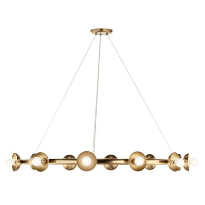 Kichler Palta 9-Light Champagne Bronze Ring Chandelier