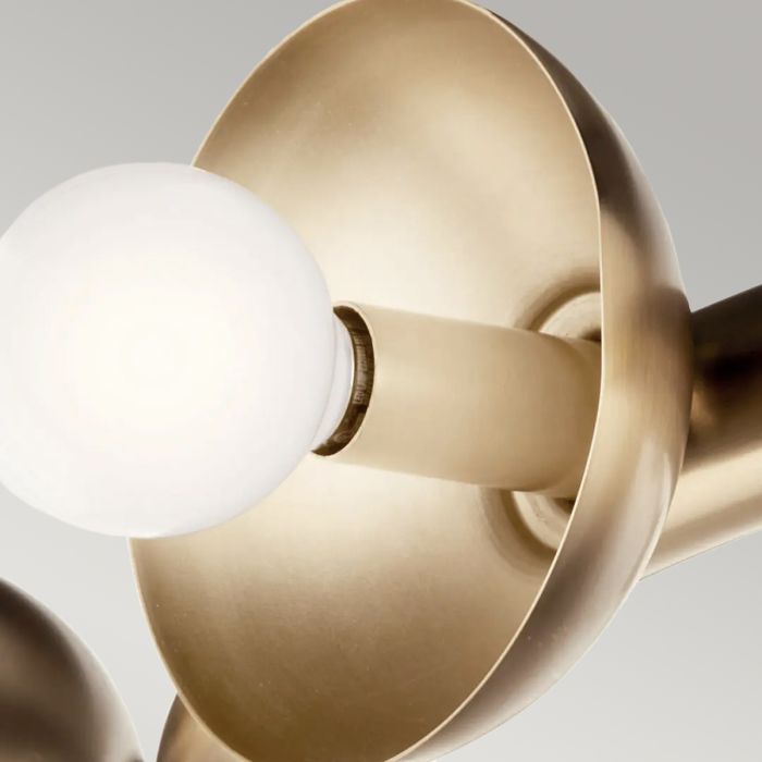 Kichler Palta 9-Light Champagne Bronze Ring Chandelier