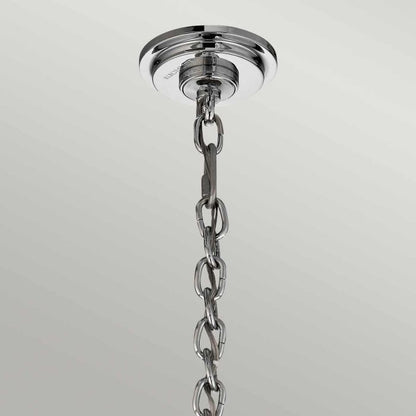 Kichler Piper 18-Light Polished Chrome Glass Chandelier